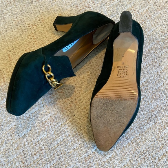 100% Authentic BALLY classic suede women’s shoes size 7B - Picture 6 of 10